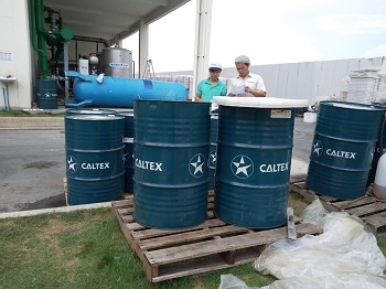 caltex chevron air compressor oil