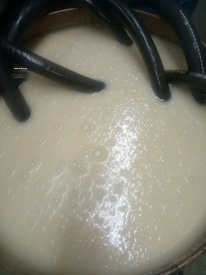 dầu thủy lực bị nhiễm nước