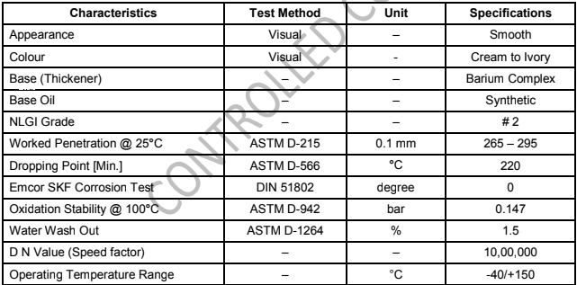 mỡ vòng bi tốc độ cao Molygraph Ultrasyn 9090