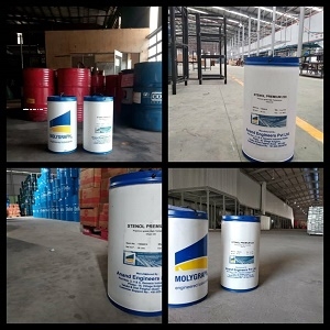 dầu bôi trơn xích tải chịu nhiệt độ 300 độ c gốc tổng hợp molygraph stenol premium