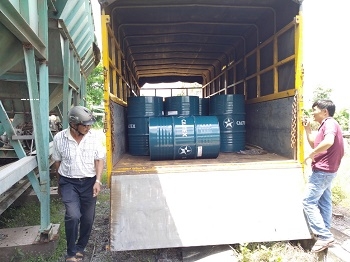 chevron caltex heat transfer oil