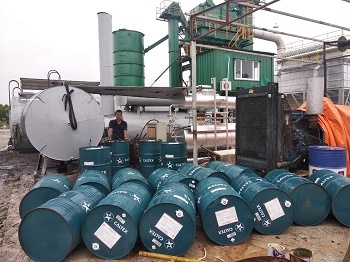 sử dụng dầu truyền nhiệt caltex cho lò dầu