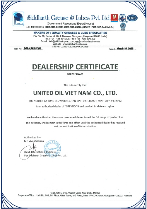chung-nhan-nha-phan-phoi-siddharth-tai-viet-nam-united-oil