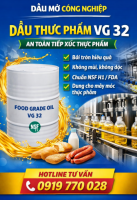 Dầu thực phẩm độ nhớt VG 32 - Giá tốt nhất thị trường