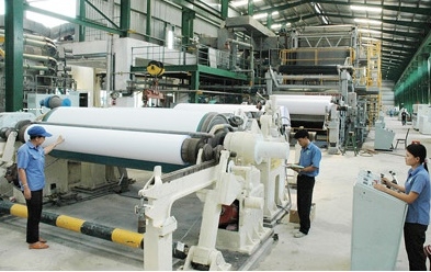 nhà máy sản xuất giấy và bột giấy