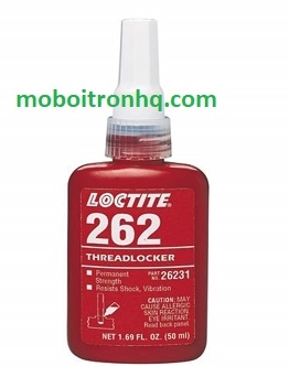 keo khóa ren dạng lỏng loctite 262