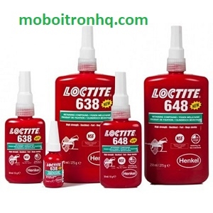 keo chống xoay chịu nhiệt chịu dầu Henkel Loctite 648