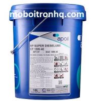 Dầu nhớt động cơ APOIL AP SUPER DIESELUBE CF 15W-40 / 20W50 Dầu nhớt động cơ APOIL AP SUPER DIESELUBE CF 15W-40 / 20W50