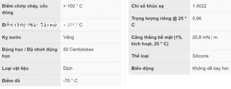 dac-tinh-ky-thuat-dau-silicone-xiameter-pmx-200-50-cst