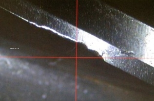 dao tiện cnc bị mài mòn