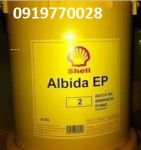Mỡ bò bôi trơn Shell Albida Greas EP2