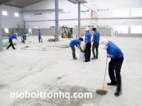 Bán dung dịch hóa chất vệ sinh tẩy rửa sàn Epoxy, nhà máy, nhà xưởng tại Vĩnh Phúc