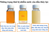 Cách xử lý dầu bị nhiễm tạp chất, nước - Nhà máy lọc dầu giá tốt tại TPHCM