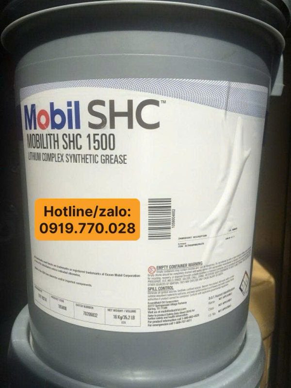 MOBILITH SHC 1500 - MỠ BÔI TRƠN