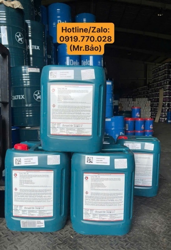Dầu Máy Nén Khí Tổng Hợp Chevron Cetus PAO 68