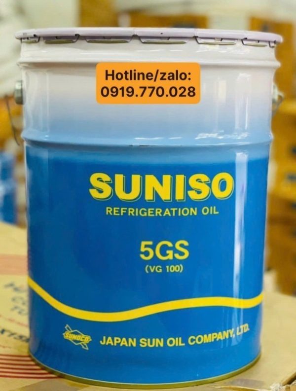 Nhớt lạnh Suniso 5GS (VG100) - DẦU MÁY NÉN LẠNH GIÁ RẺ