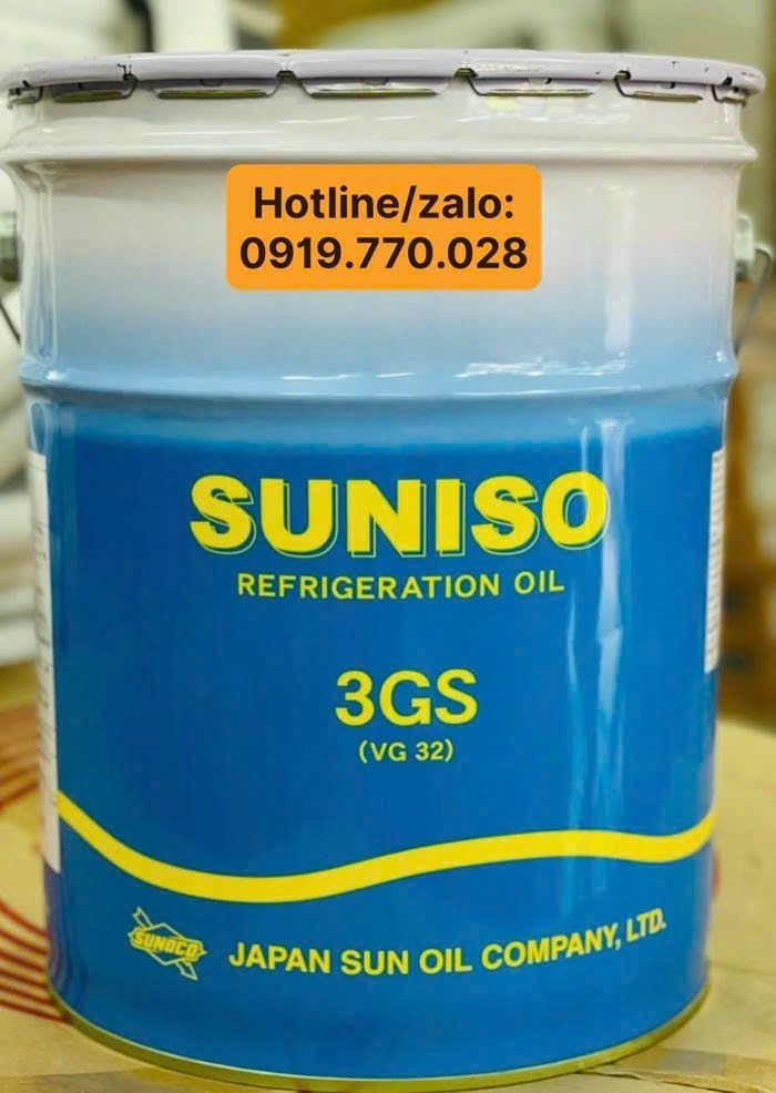 Nhớt lạnh Suniso 3GS (VG 32) - DẦU MÁY NÉN LẠNH GIÁ RẺ