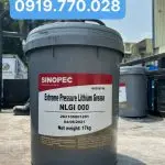 Mỡ Bôi Trơn Sinopec Extreme Pressure Lithium Grease NLGI 000