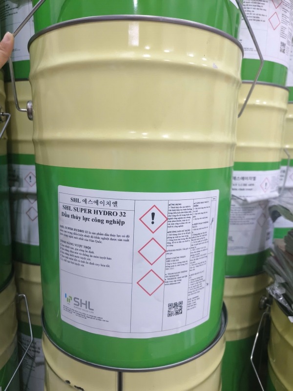 Dầu Thủy Lực Công Nghiệp SHL Super Hydro 32 