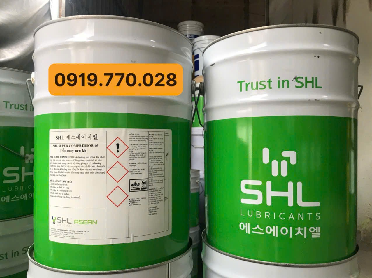 Dầu Máy Nén Khí SHL Super Compressor 46 