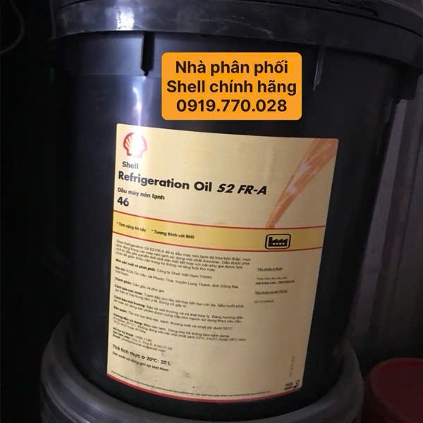 Dầu Máy Nén Lạnh Shell Refrigeration S2 FR-A 46