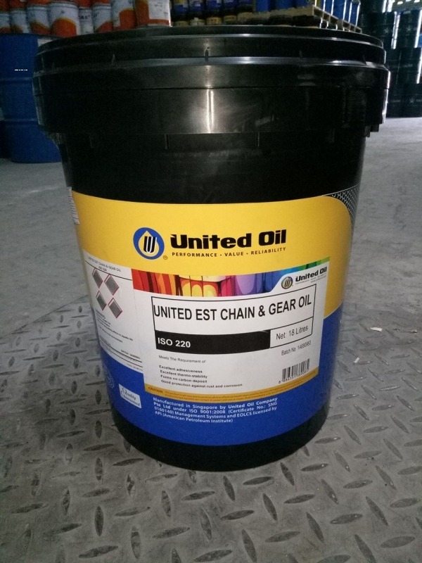 Dầu xích chịu nhiệt 250 độ C United EST Chain & Gear Oil