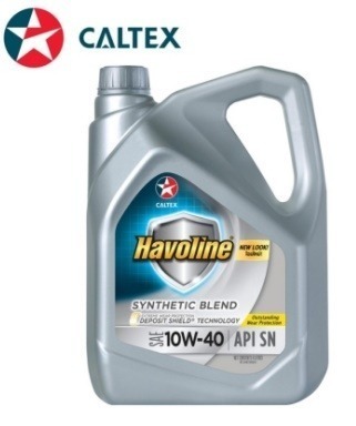 Dầu nhớt động cơ xăng xe con bán tổng hợp Havoline Synthetic Blend SAE 10W40