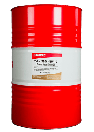 DẦU ĐỘNG CƠ SINOPEC TULUX T500 SAE 15W-40 CLASSIC DIESEL ENGINE OIL (CI-4/SL)