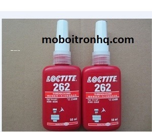 Keo Loctite 262 - Keo khóa ren dạng lỏng 50ml và 250ml