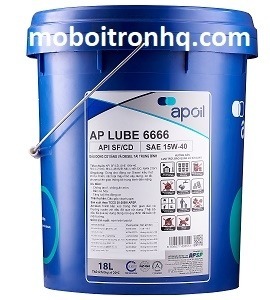 Dầu động cơ APOIL AP LUBE 6666 SF/CD 15W-40 / 20W50