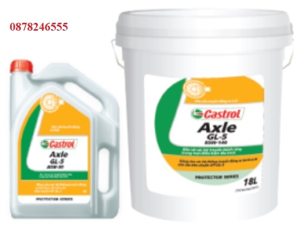 Dầu hộp số Castrol Axle GL5 80W90 - CHÍNH HÃNG
