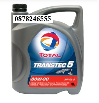Dầu hộp số Total Transtec 5 80W90 API GL-5