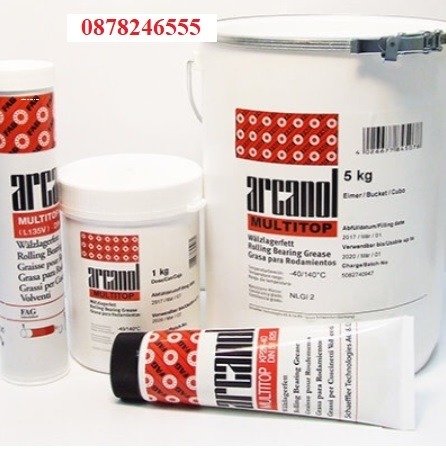 Mỡ chịu nhiệt FAG Arcanol Multitop - Mỡ tốc độ cao