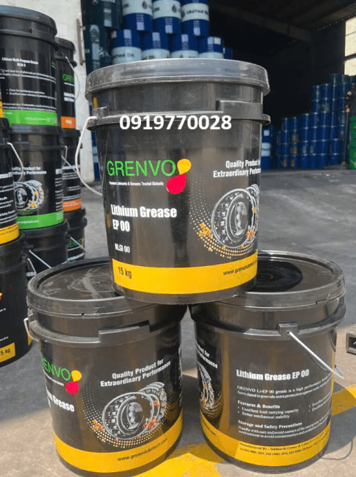 Mỡ Bò Lỏng Grenvo Lithium Grease EP 00
