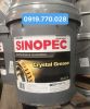 Mỡ bôi trơn chịu nhiệt Sinopec Crystal Grease NLGI 3