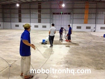 Bán dung dịch hóa chất vệ sinh tẩy rửa sàn Epoxy, nhà máy, nhà xưởng tại Đắk Lắk