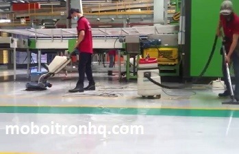 Bán dung dịch hóa chất vệ sinh tẩy rửa sàn Epoxy, nhà máy, nhà xưởng tại Lào Cai