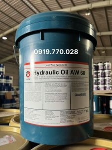 Dầu thủy lực chống mài mòn Caltex Hydraulic AW 68