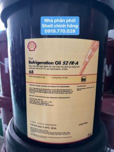 Dầu Máy Nén Lạnh Shell Refrigeration S2 FR-A 68