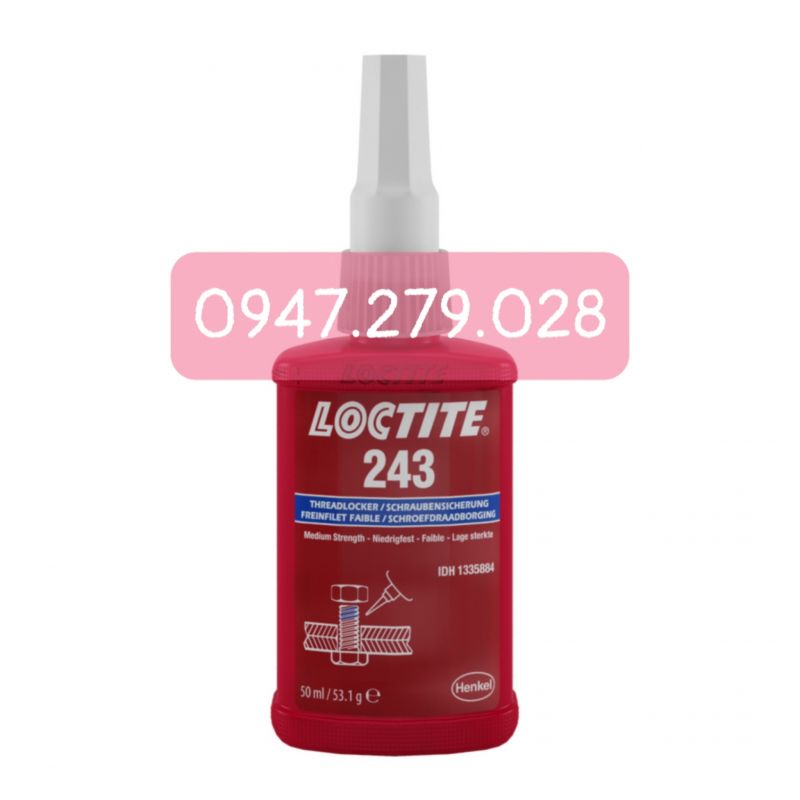 Keo Loctite 243 – Phân phối keo Loctite tại Việt Nam