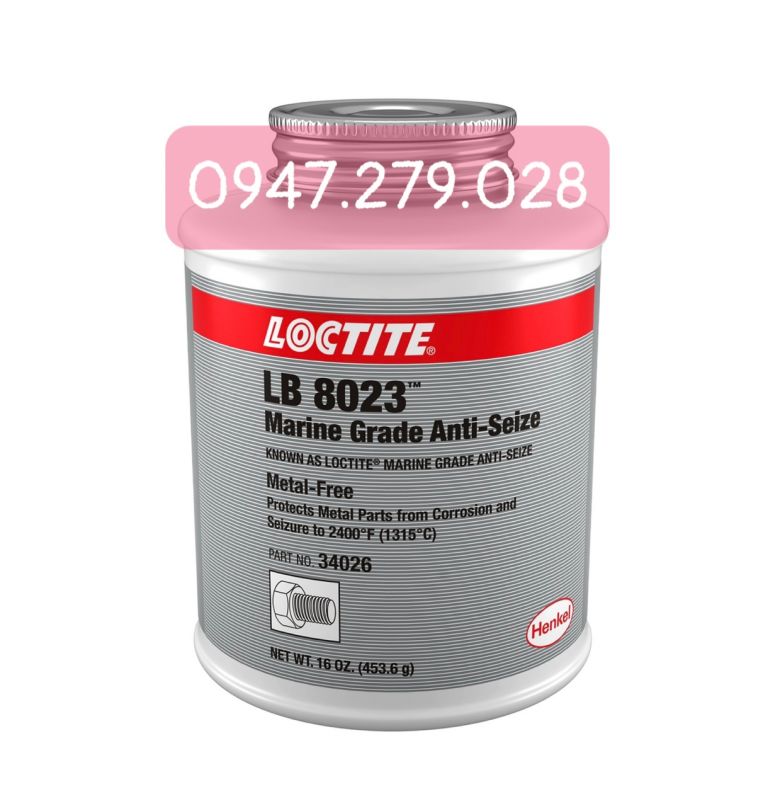Loctite LB 8023 – Phân phối keo Loctite chính hãng tại Việt Nam