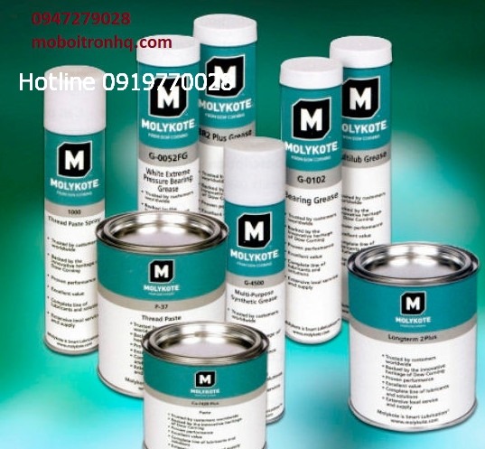 Đại lý, nhà phân phối mua bán mỡ bôi trơn Molykote tại Hà Tĩnh