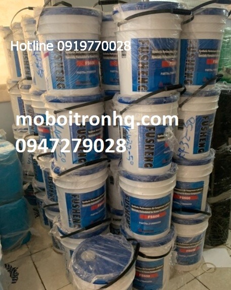 Cung cấp mua bán dầu nhớt máy nén khí Fusheng FS600 tại Đồng Nai