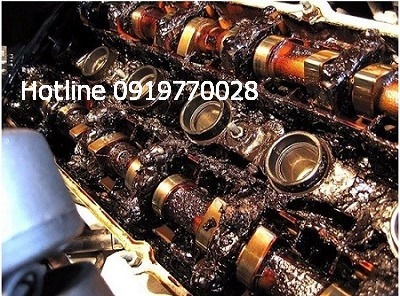 Các sự cố thường gặp khi sử dụng dầu nhớt động cơ