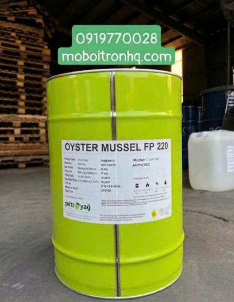 DẦU BÁNH RĂNG AN TOÀN THỰC PHẨM PETROYAG OYSTER MUSSEL FP 220