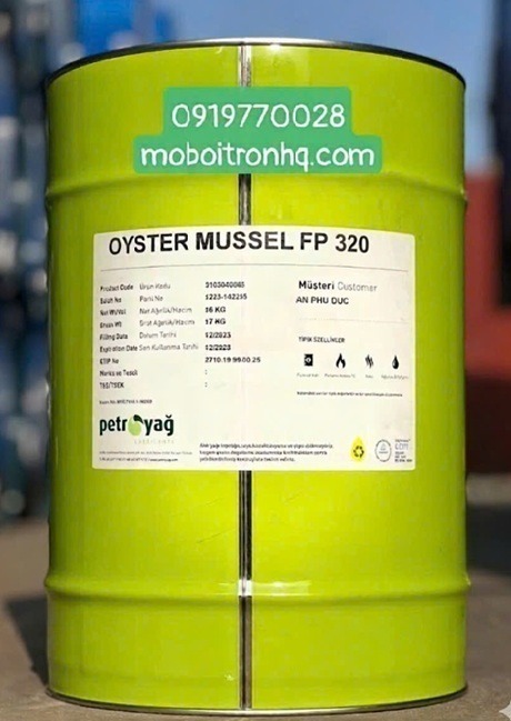 DẦU BÁNH RĂNG AN TOÀN THỰC PHẨM PETROYAG OYSTER MUSSEL FP 320