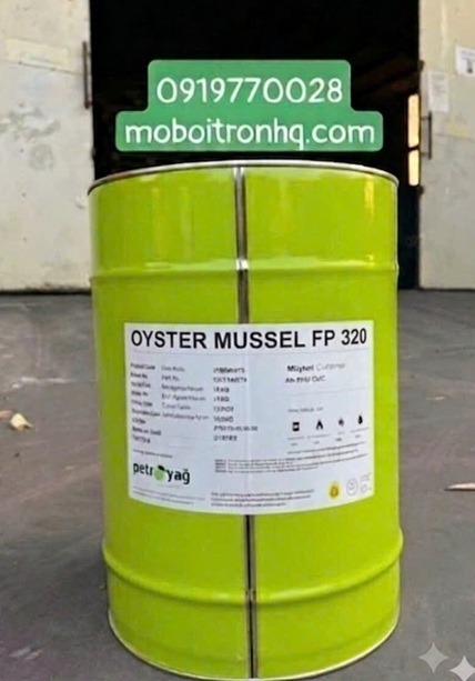 DẦU BÁNH RĂNG AN TOÀN THỰC PHẨM PETROYAG OYSTER MUSSEL FP 320