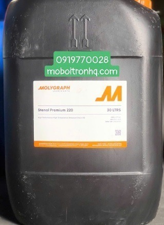 Dầu xích chịu nhiệt độ cao Molygraph Stenol Premium 220