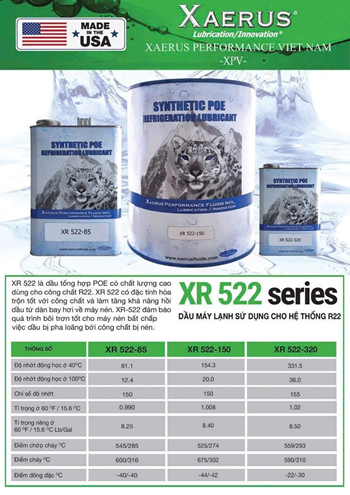 xaerus-xr-522-series