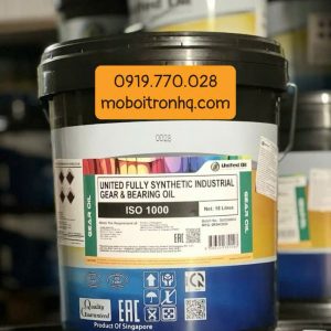 Dầu Bánh Răng Chịu Nhiệt United Fully Synthetic Industrial Gear & Bearing Oil 1000